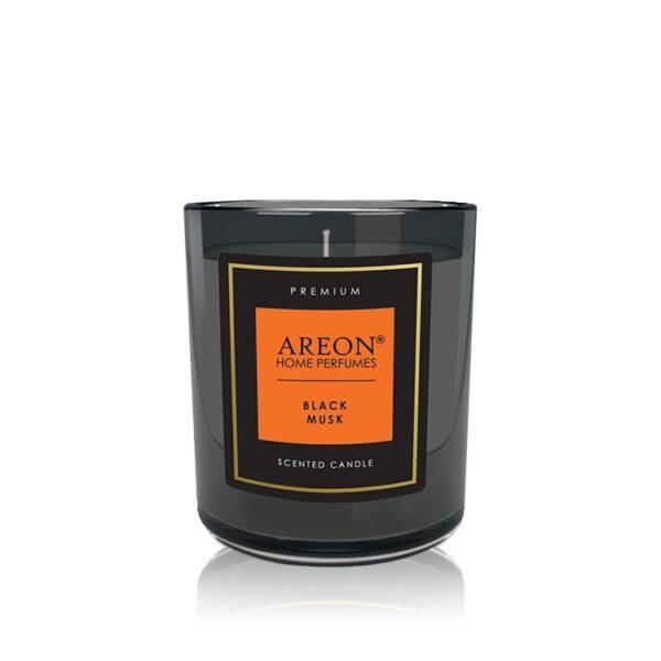 Vela aromática Scented Candle Premium Black Musk - Imagen 2