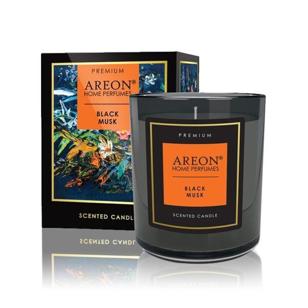 Vela aromática Scented Candle Premium Black Musk - Imagen 1